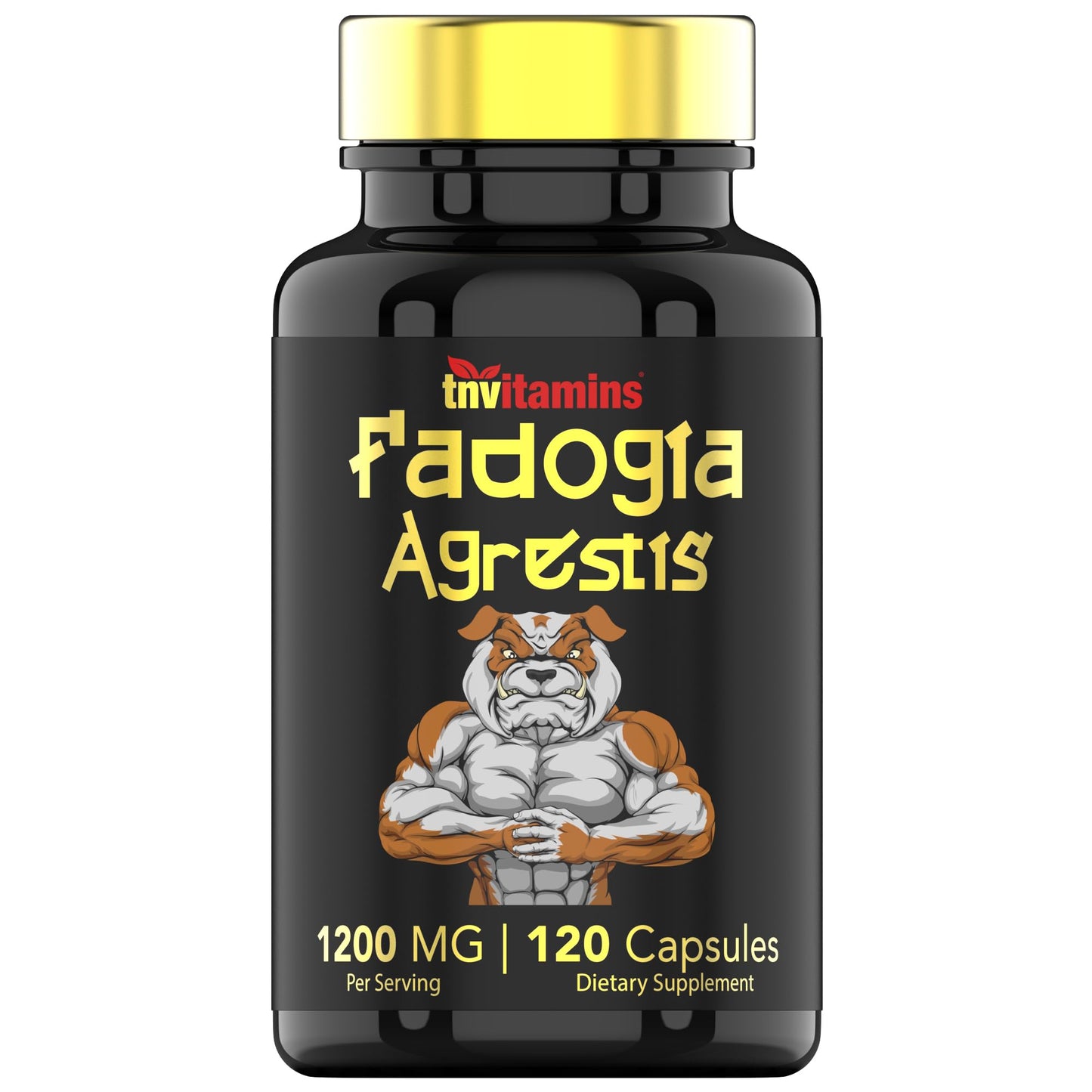 Fadogia Agrestis: 1200mg - 120 Capsules | Ultra-Potent Fadogia Agrestis Extract Supplement for Men | Energy, Power, Strength, Athletic Performance, & Sports Nutrition | Non-GMO | Made in the USA!