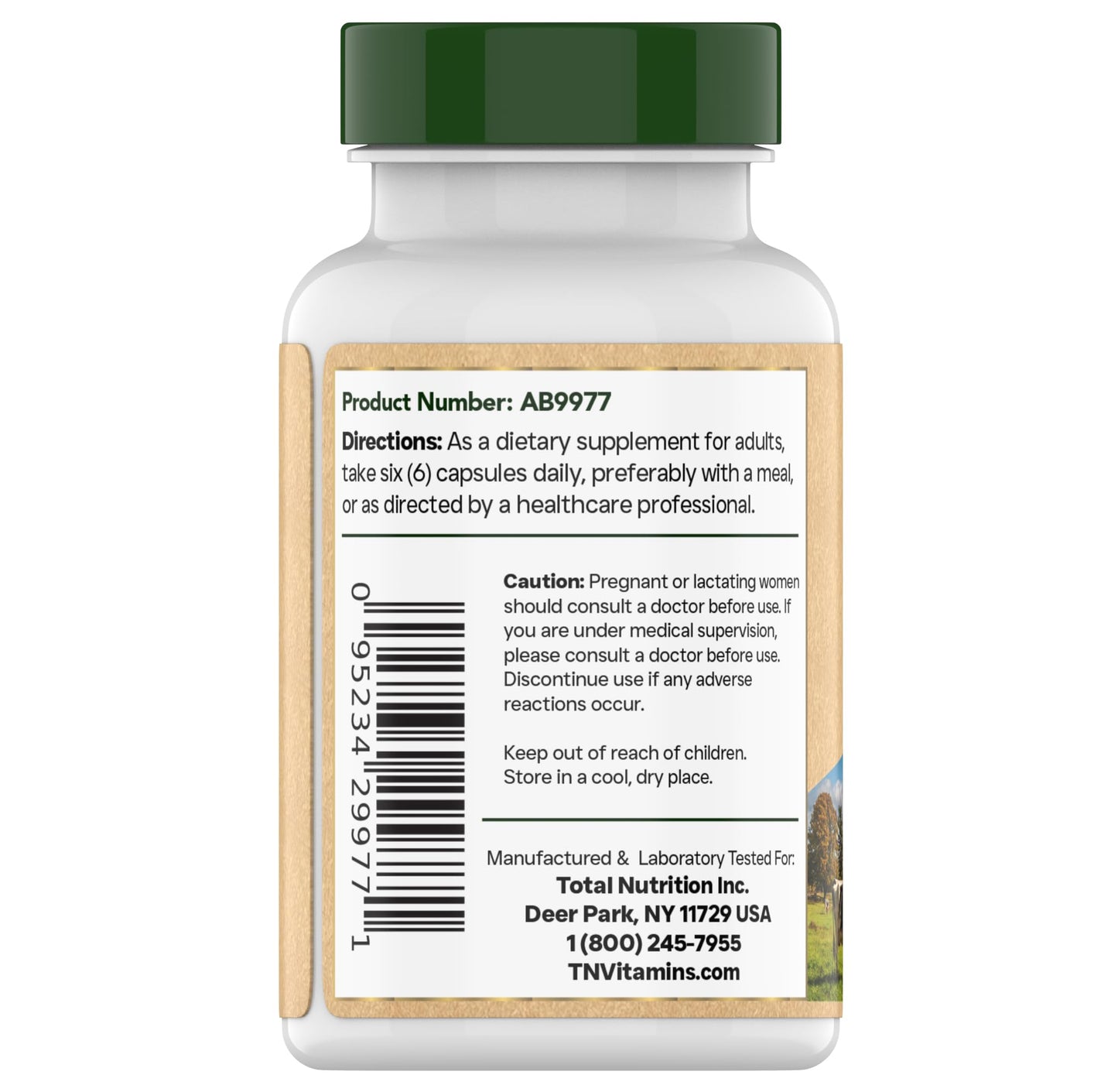tnvitamins Grass Fed Beef Liver Capsules 4,500 mg per Serving – 180 Capsules | Desiccated, Freeze-Dried, Pasture-Raised Beef Liver Supplement | Natural Energy, Vitality & Immune Support | Made in USA