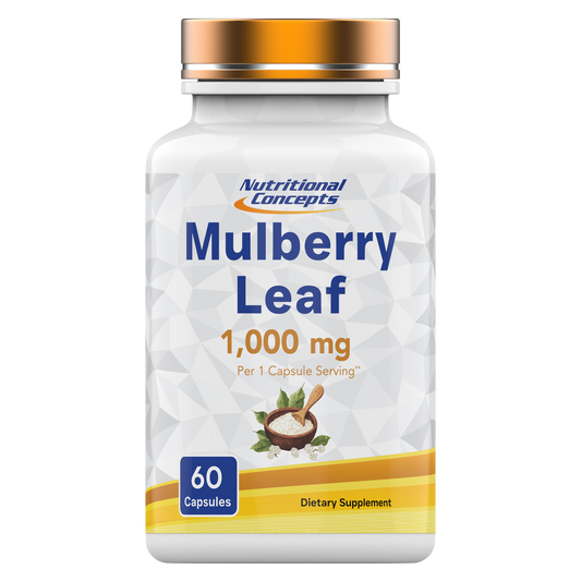 Nutritional Concepts Mulberry Leaf Extract 1000 MG - 60 Capsules (White Mulberry)