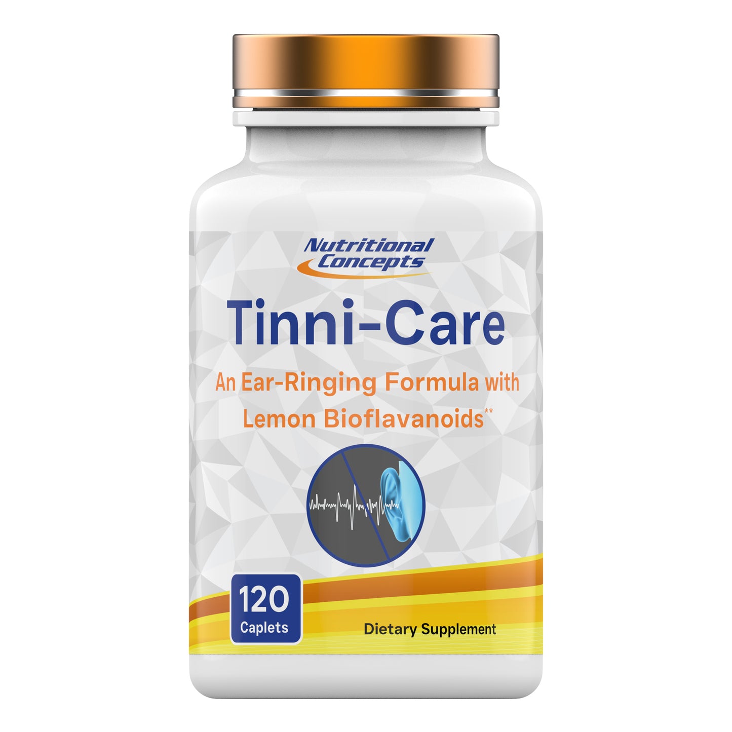 Nutritional Concepts Tinnicare Formula with Lemon Bioflavonoids - 90 Caplets