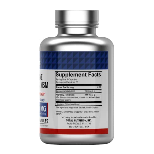 TNVitamins Glucosamine/Chondroitin/MSM Complex Triple Strength