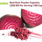Beet Root Capsules | 1500 Mg - 100 Capsules | Beet Root Powder Extract Capsules | Supports Cardiovascular & Heart Health* | Non-GMO & Gluten-Free | Produced in the USA | TNVitamins