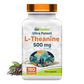 L-Theanine 500 mg Per Serving - 180 Capsules | Keep Calm, Cool, Collected, Alert, & Focused | L-Theanine Supplement May Support Mood, Brain, & Cognitive Function* | Non-GMO, Made in The USA!