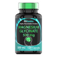 Magnesium Glycinate 500mg Per Capsule - 120 Count | 4 Month Supply! | Pure Chelated Magnesium Supplement for Sleep, Calm, Nerve, Joint, & Bone Support* | AKA Magnesium Bisgycinate | Non-GMO