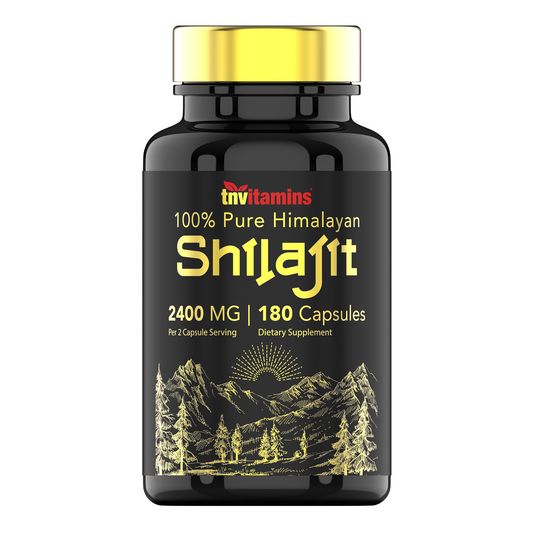 Shilajit Capsules 2400 MG - 180 Capsules | 100% Pure Himalayan Shilajit for Men & Women | Shilajit Resin Supplement | Three Month Supply! | Non-GMO, Gluten-Free