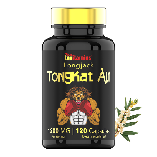 Tongkat Ali For Men: 1200 mg  -  120 Capsules | Also Known As Longjack Root | 100% All-Natural & Ultra Potent Tongkat Ali Supplement | Energy, Power, Strength, Athletic Performance, & Sports Nutrition
