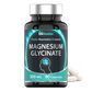 Magnesium Glycinate Capsules (300 MG Per Serving - 90 Count) | Pure Chelated Magnesium Bisglycinate Powder Supplement | Glicinato de Magnesio | for Sleep, Calm, Nerve, & Stress Support* | TNVitamins