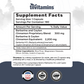 tnvitamins Berberine with Ceylon Cinnamon: 2200 mg Per Capsule - 180 Capsules | 6 Month Supply