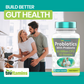 Probiotics with Prebiotic: 50 Billion CFU - 10 Strain - 90 Vegetarian Capsules | with Acidophilus Probiotic for Digestive Health, Gut Health, & Immune Support* | for Men & Women