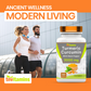 Turmeric Curcumin Capsules with Black Pepper | 3000 MG - 120 Capsules | Extra Strength Golden Turmeric Curcumin Supplement | Non-GMO | Produced in The USA | TNVitamins