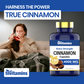 Cinnamon Capsules 4000 MG - 180 Capsules | Ceylon Cinnamon & Cassia Cinnamon Pills | Blood Sugar Support Supplement* | Extra Strength Cinnamon Bark Extract | Cinnamon Complex | by TNVitamins
