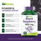tnvitamins Black Raspberry Capsules 850mg Per Serving - 180 Capsules - 3 Month Supply! Powerful Antioxidant | May Support Your Cardiovascular & Immune Systems