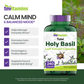 Tulsi Holy Basil Capsules (1600 MG  -  240 Capsules) | May Promote Stress & Frustration Relief* | Tulsi Holy Basil Leaf Powder Extract | Adaptogenic, & Ayurvedic Herb | TNVitamins