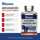 tnvitamins Glucosamine Chondroitin MSM Capsules, 240 Count | 4,000 mg Per Serving | 2,000 mg Glucosamine Sulfate 2KCl + MSM & Chondroitin | Joint Support Supplement