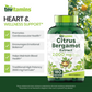 tnvitamins Citrus Bergamot 2000mg - 180 Capsules | Ultra Potent Citrus Bergamot Supplement 2000 mg Per 1 Capsule Serving | 6 Month Supply! | Non-GMO | Made in The USA!
