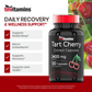 Tart Cherry Extract Capsules (2400 MG - 120 Count) | from Montmorency Tart Cherries | Provides Antioxidants, Anthocyanins, & Phytonutrients | Non-GMO