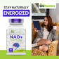 tnvitamins NAD+ Supplement 1,000 mg Per Serving - 90 Count | High Potency NAD Capsules | Nicotinamide Adenine Dinucleotide | NAD Plus Support for Energy & Vitality