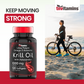 Antarctic Krill Oil 1000mg - 120 Softgels | Ultra Potent Omega-3: 120mg EPA, 80 mg DHA, 200 mcg Astaxanthin