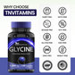 TNVitamins Glycine 1200mg Per Serving, Free Form Amino Acid Supplement, Supports Relaxation & Restful Sleep*, Glycine Capsules, 120 Capsules