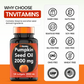 tnvitamins Pumpkin Seed Oil - 2000 mg Per Serving -  120 Softgels | Pumpkin Seed Oil for Hair Growth* | Pumpkin Seed Oil Extract Supplement for Bladder Control* | Non-GMO