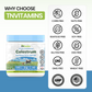 tnvitamins Colostrum Powder – 25% IgG | Grass-Fed Bovine Colostrum Supplement | Unflavored | 120g (4.3 oz) – 60 Servings | Non-GMO, No Additives