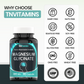 Chelated Magnesium Glycinate Capsules (300 MG - 90 Count) for Women & Men | AKA Magnesium Bisglycinate | Highly Absorbable | Calm, Sleep, Muscle, Stress, & Frustration Support* | by TNVitamins