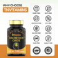 tnvitamins Magnesium Oxide 420mg - 120 Capsules | 4 Month Supply! | 100% Daily Value of Magnesium Oxide in One Capsule | Oxido de Magnesio | Non-GMO, Made in The USA