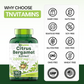 tnvitamins Citrus Bergamot 2000mg - 180 Capsules | Ultra Potent Citrus Bergamot Supplement 2000 mg Per 1 Capsule Serving | 6 Month Supply! | Non-GMO | Made in The USA!