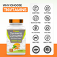 Turmeric Curcumin Capsules with Black Pepper | 3000 MG - 120 Capsules | Extra Strength Golden Turmeric Curcumin Supplement | Non-GMO | Produced in The USA | TNVitamins