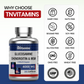 tnvitamins Glucosamine Chondroitin MSM Capsules, 240 Count | 4,000 mg Per Serving | 2,000 mg Glucosamine Sulfate 2KCl + MSM & Chondroitin | Joint Support Supplement