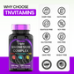 Triple Magnesium Complex Supplement 500mg: Magnesium Glycinate, Citrate, & Oxide - 120 Capsules (4 Month Supply!) | 1 Capsule Serving Provides 125% Daily Value | Non-GMO, Made in The USA!