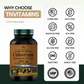 Colostrum Supplement 1,200 mg Per Serving, 180 Capsules | Standardized to 25% IgG (Immunoglobulin G) | Grass-Fed Bovine Colostrum Powder Caps | Immune Support Supplement | Non-GMO, Made in the USA!