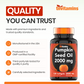 tnvitamins Pumpkin Seed Oil - 2000 mg Per Serving -  120 Softgels | Pumpkin Seed Oil for Hair Growth* | Pumpkin Seed Oil Extract Supplement for Bladder Control* | Non-GMO