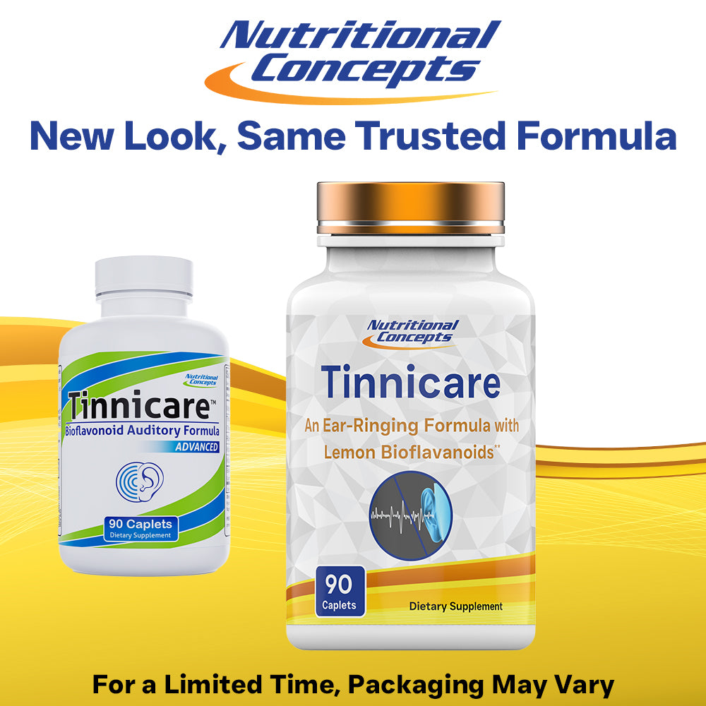 Nutritional Concepts Tinnicare Formula with Lemon Bioflavonoids - 90 Caplets