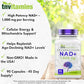 tnvitamins NAD+ Supplement 1,000 mg Per Serving - 90 Count | High Potency NAD Capsules | Nicotinamide Adenine Dinucleotide | NAD Plus Support for Energy & Vitality