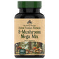 8 Mushroom Complex - 180 Capsules - Lion’s Mane, Reishi, Chaga, Cordyceps & Turkey Tail - Natural Immune, Focus & Energy* Support Supplement for Men & Women