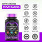 Triple Magnesium Complex Supplement 500mg: Magnesium Glycinate, Citrate, & Oxide - 120 Capsules (4 Month Supply!) | 1 Capsule Serving Provides 125% Daily Value | Non-GMO, Made in The USA!
