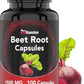 Beet Root Capsules 1500 Mg - 100 Capsules | Beet Root Powder Extract Capsules | Non-GMO & Gluten-Free | Produced in The USA | TNVitamins tiktok