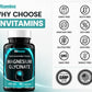 Magnesium Glycinate Capsules (300 MG Per Serving - 90 Count) | Pure Chelated Magnesium Bisglycinate Powder Supplement | Glicinato de Magnesio | for Sleep, Calm, Nerve, & Stress Support* | TNVitamins