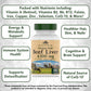 tnvitamins Grass Fed Beef Liver Capsules 4,500 mg per Serving – 180 Capsules | Desiccated, Freeze-Dried, Pasture-Raised Beef Liver Supplement | Natural Energy, Vitality & Immune Support | Made in USA