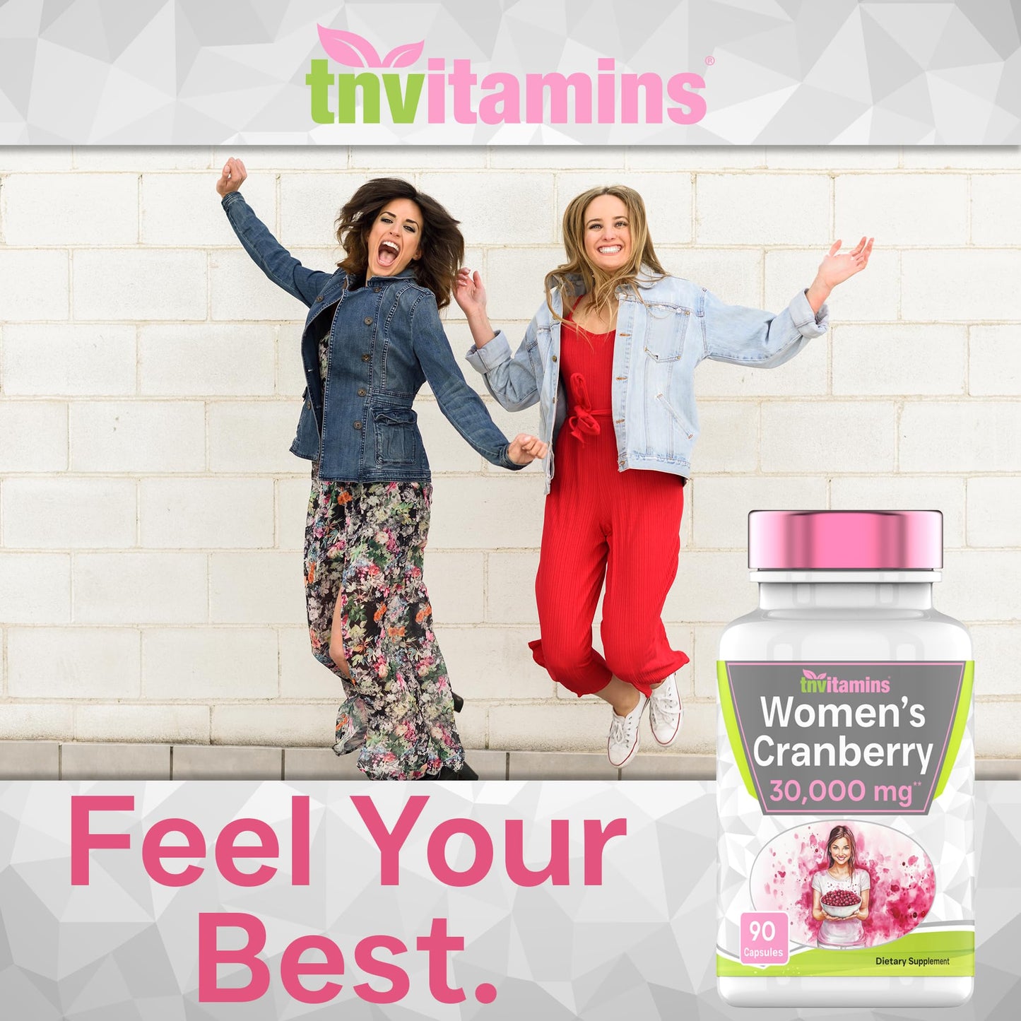 Cranberry Pills for Women: 30,000 mg - 90 Capsules | Urinary Tract Health & Support* | Cranberry Concentrate Extract Vitamin Supplement for Women | Non-GMO | Made in The USA!