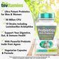 tnvitamins Probiotics with Prebiotic: 50 Billion CFU - 10 Strain - 90 Vegetarian Capsules | with Acidophilus Probiotic for Digestive Health, Gut Health, & Immune Support* | for Men & Women