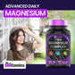 Triple Magnesium Complex Supplement 500mg: Magnesium Glycinate, Citrate, & Oxide - 120 Capsules (4 Month Supply!) | 1 Capsule Serving Provides 125% Daily Value | Non-GMO, Made in The USA!