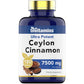 Ceylon Cinnamon Capsules 7500mg Per Serving - 180 Capsules | High Potency Ceylon Cinnamon Powder Pills for Women & Men