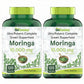 Two Pack Bundle - Moringa Capsules 10,000mg - 120 Capsules | Pure Moringa Oleifera Leaf Powder Supplement | Ultra Potent Green Superfood Powder Capsules | Super Greens Powder Pills | Non-GMO, Made in the USA! (Copy)