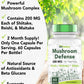 Reishi, Maitake, & Shiitake Mushroom Complex Supplement (60 Capsules -  600 MG) | Mushroom Defense Supplement | Natural Mushroom Powder Extract for The Immune System*