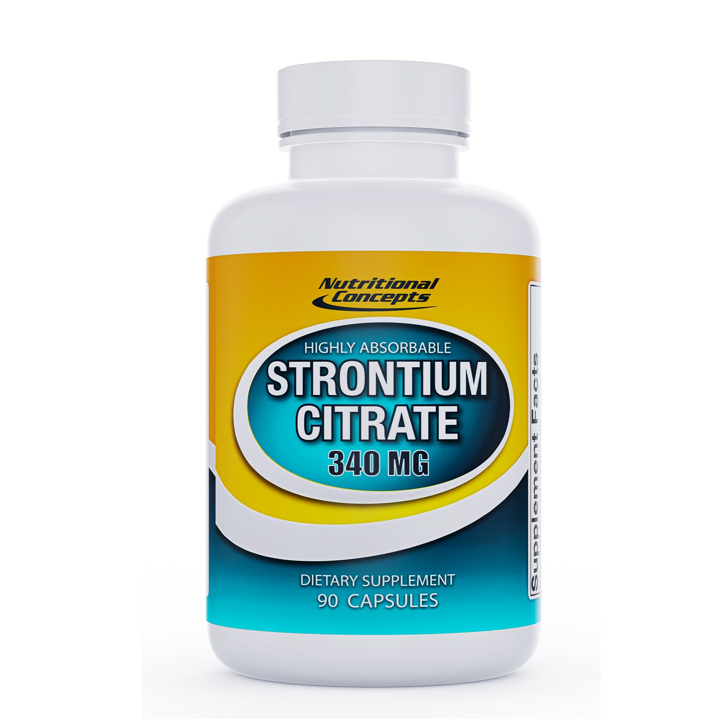 Nutritional Concepts Strontium Citrate: 340 Mg - 90 Capsules