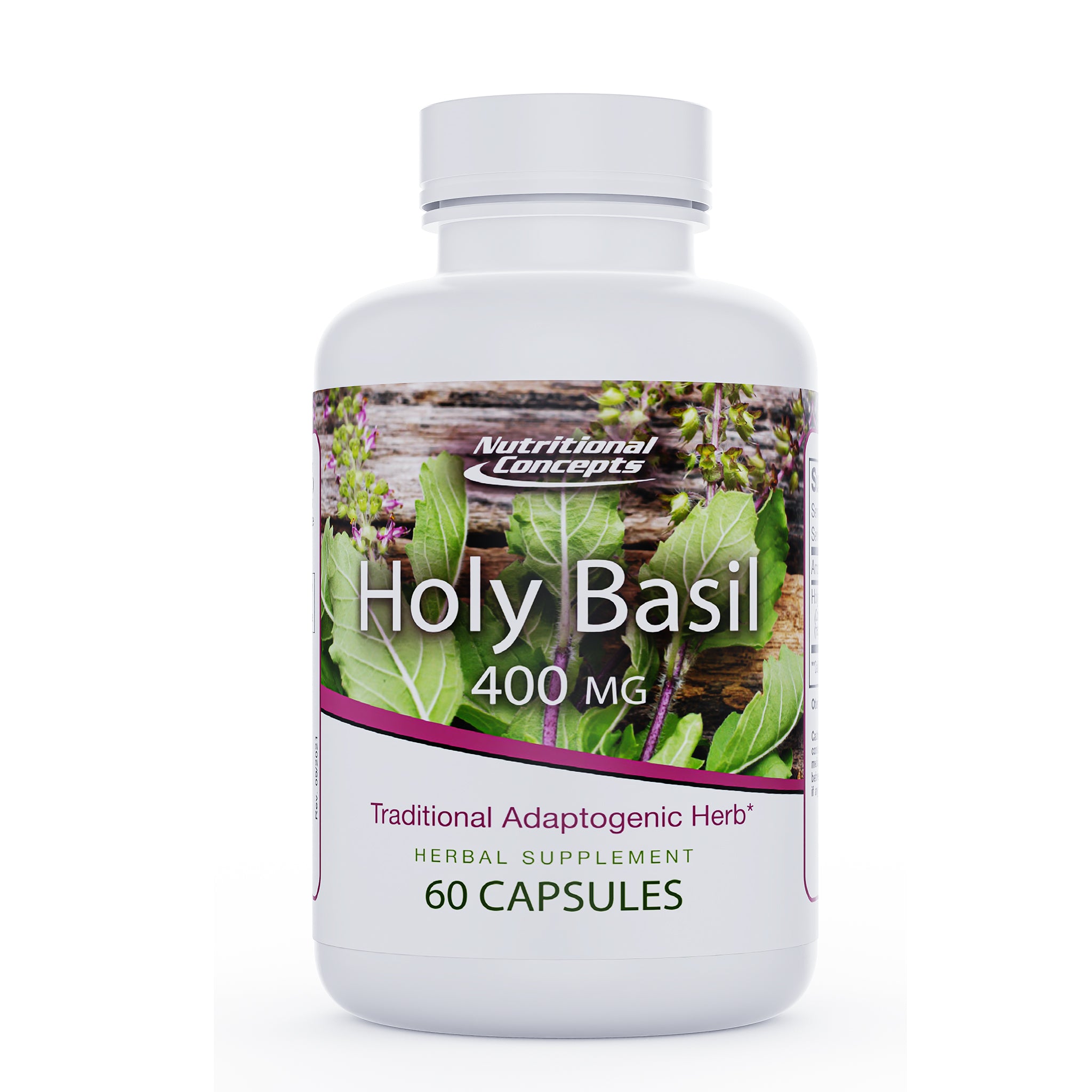 Nutritional Concepts Holy Basil 800 MG Per 2 Capsule Serving - 60 Caps ...
