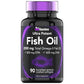 Burpless Omega-3 Fish Oil: 2000mg x 90 Softgels | 1400mg Total Omega-3 Fatty Acids (800mg EPA & 600mg DHA) | Enteric Coated Burpless Ultra Potent Fish Oil | Supports Heart Health* | by TNVitamins