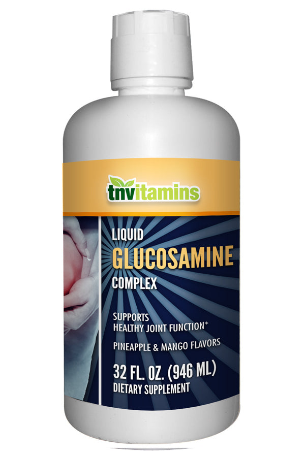 Liquid Glucosamine. Chondroitin, MSM, Hyaluronic, & More - 32 Fl Oz